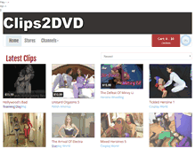 Tablet Screenshot of clips2dvd.com